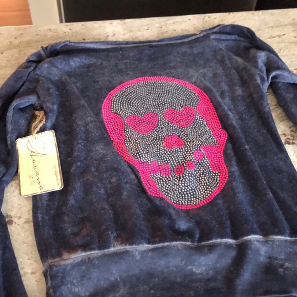 vintage havana skull sweater
